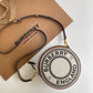 BURBERRY CANVAS LOUISE SHOULDER BAG IN TOWN