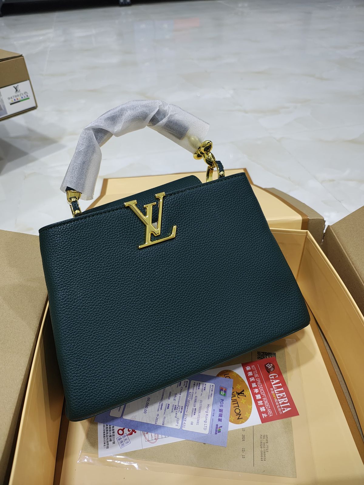LouisVuitton Capucines with New Side Handle Fittings