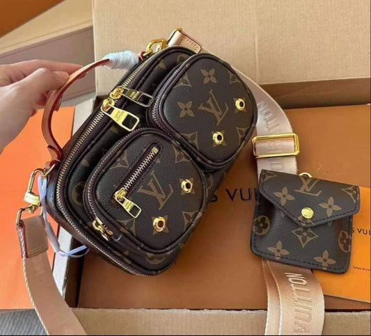 LOUIS VUITTON PRE-OWNED UTILITY CAMERA CROSSBODY BAG