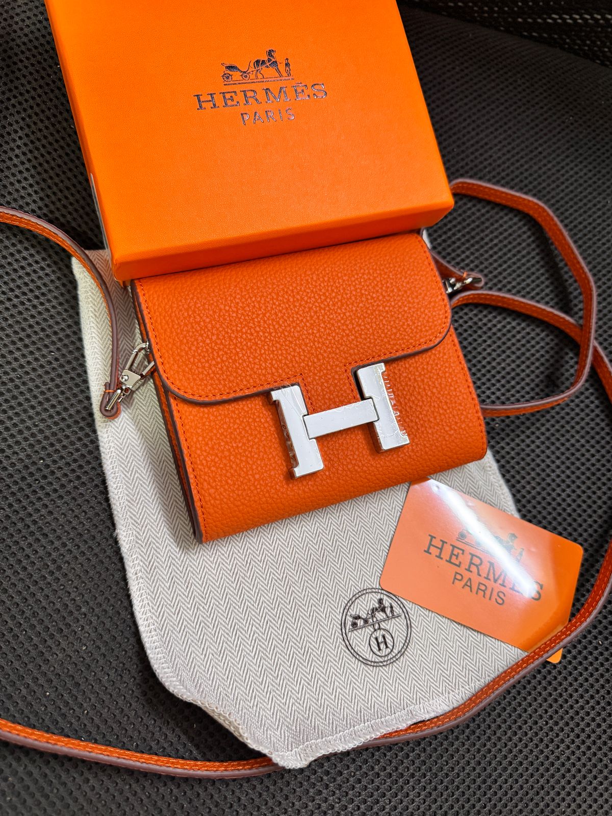 HERMES WALLET SLING
