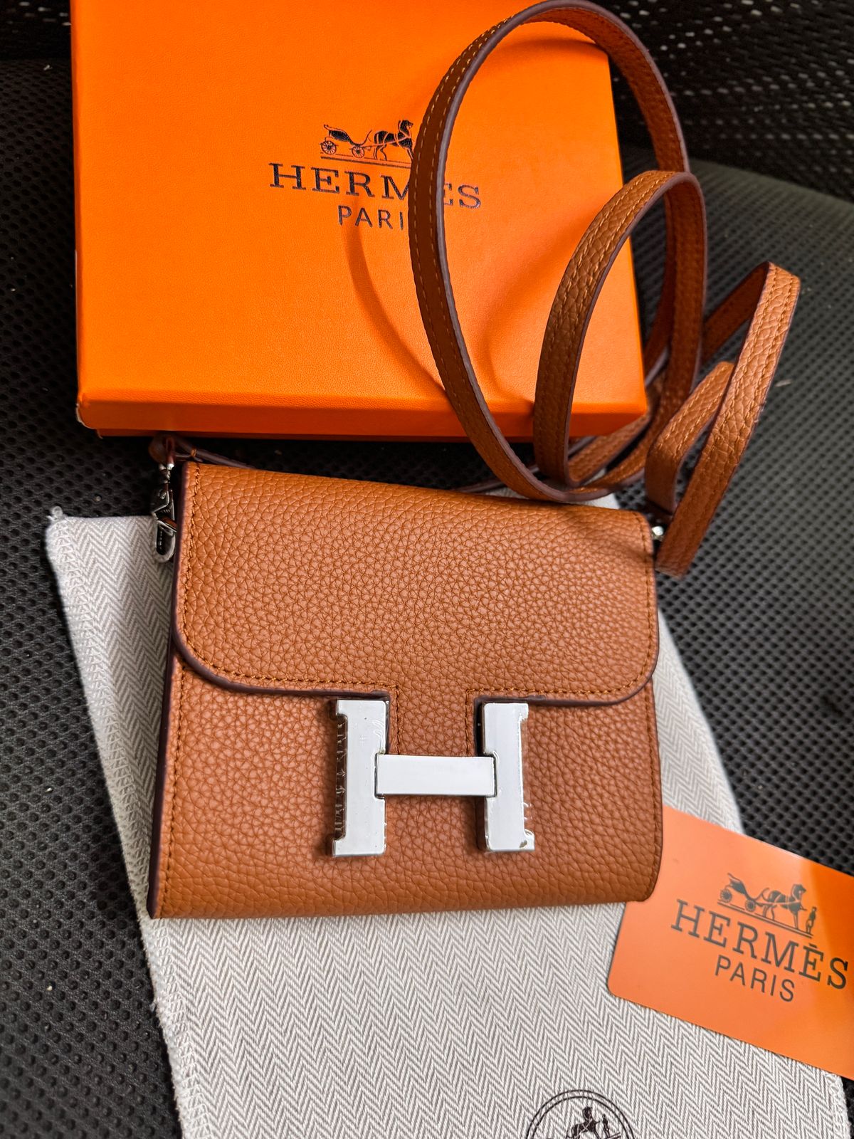 HERMES WALLET SLING