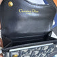 DIOR OBLIQUE BLOOM CARD HOLDER WALLET