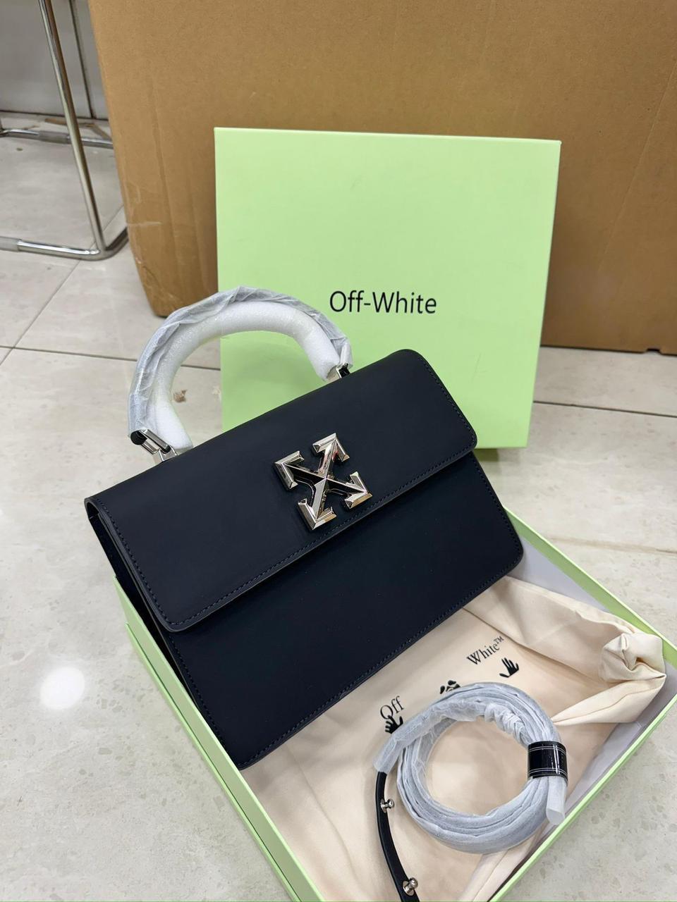 OFF WHITE SHOULDER BAGS