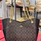 COACH X CHAIN SHOULDER TOTE BAG