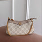 Ophidia Supreme Mini Canvas Leather Shoulder Bag
