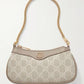 Ophidia Supreme Mini Canvas Leather Shoulder Bag