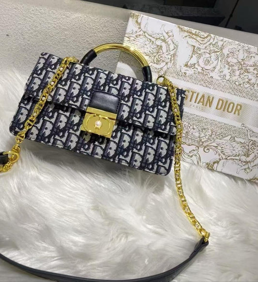 Dior Caro Top Handle Bag