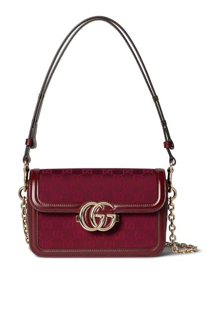 GUCCI GO SHOULDER BAGS WITH GOLD ACCESSORIES