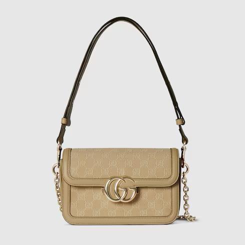 GUCCI GO SHOULDER BAGS WITH GOLD ACCESSORIES