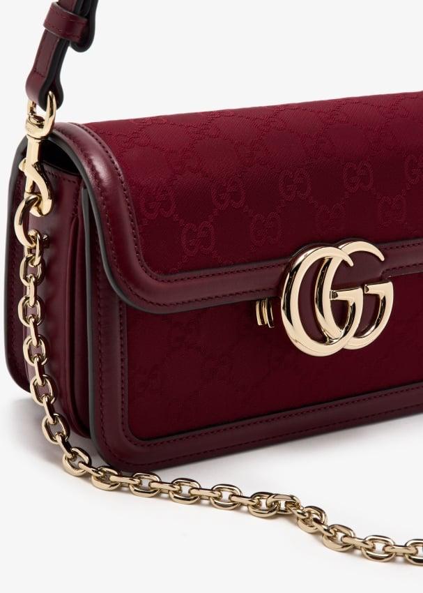 GUCCI GO SHOULDER BAGS WITH GOLD ACCESSORIES