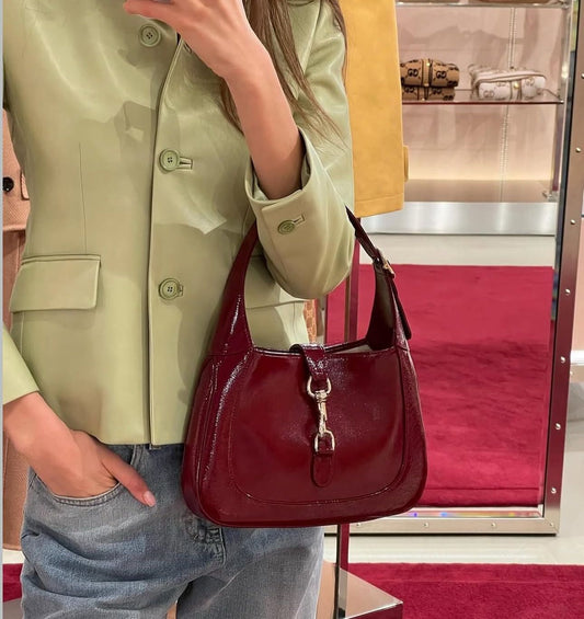 Gucci Jackie 1961 NOTTE Genuine leather Bag