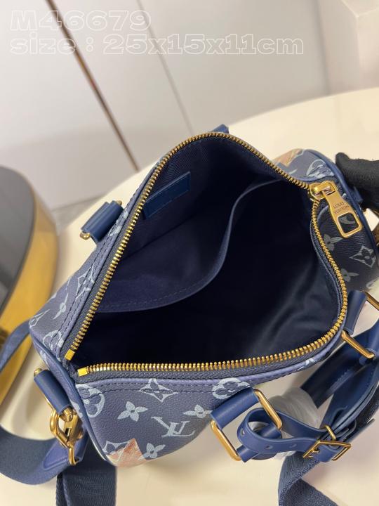 Louis Vuitton  Keepall Bandouliere Monogram Travel Speedy With OG Magnetic Box