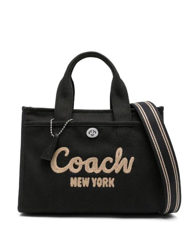 COACH CARGO CANVAS FIELD TOTE BAG