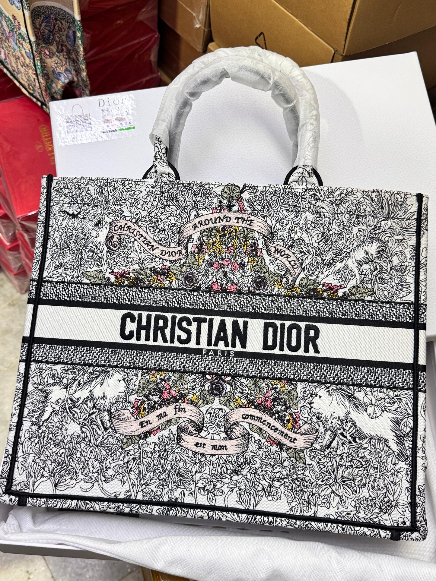 DIOR BOOK TOTE HIGH