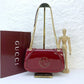 GUCCI BLONDIE PATENT SHOULDER BAGS IN TWO SIZES