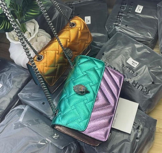 KURT GEIGER KENSINGTON CROSSBODY CHAIN SHOULDER BAG