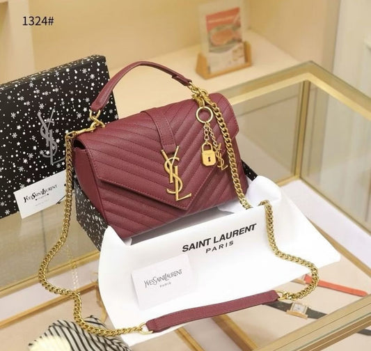 YSL CLASSIC MESSENGER COLLEGE BAG