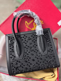 CHRISTIAN LOUBOUTIN PALOMA S SMALL SIZE STUDDED HANDBAG