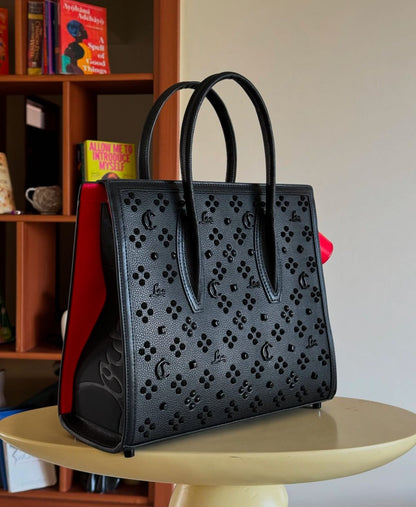 CHRISTIAN LOUBOUTIN PALOMA S MEDIUM SIZE STUDDED HANDBAG