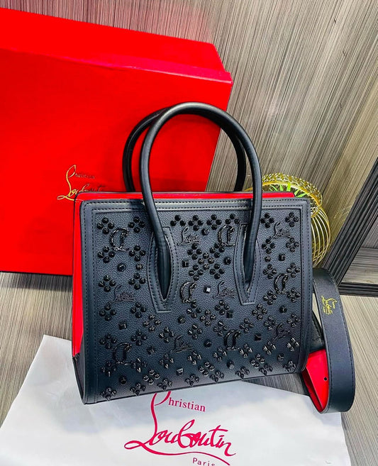 CHRISTIAN LOUBOUTIN PALOMA S MEDIUM SIZE STUDDED HANDBAG