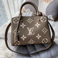 Louis Vuitton Montaigne Leather Bag
