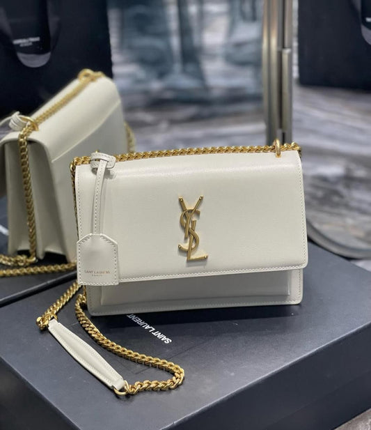 YSL SUNSET CROCO AND PLAIN EDITION