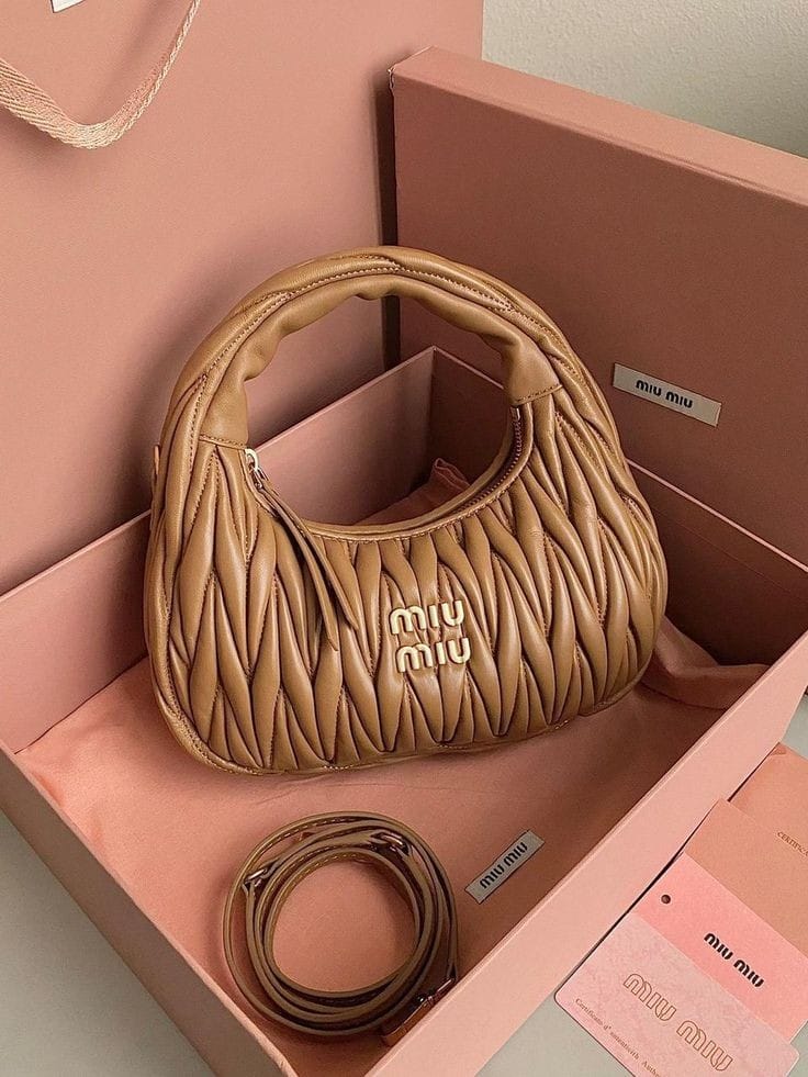 MIU MIU WANDER HOBO BAGS