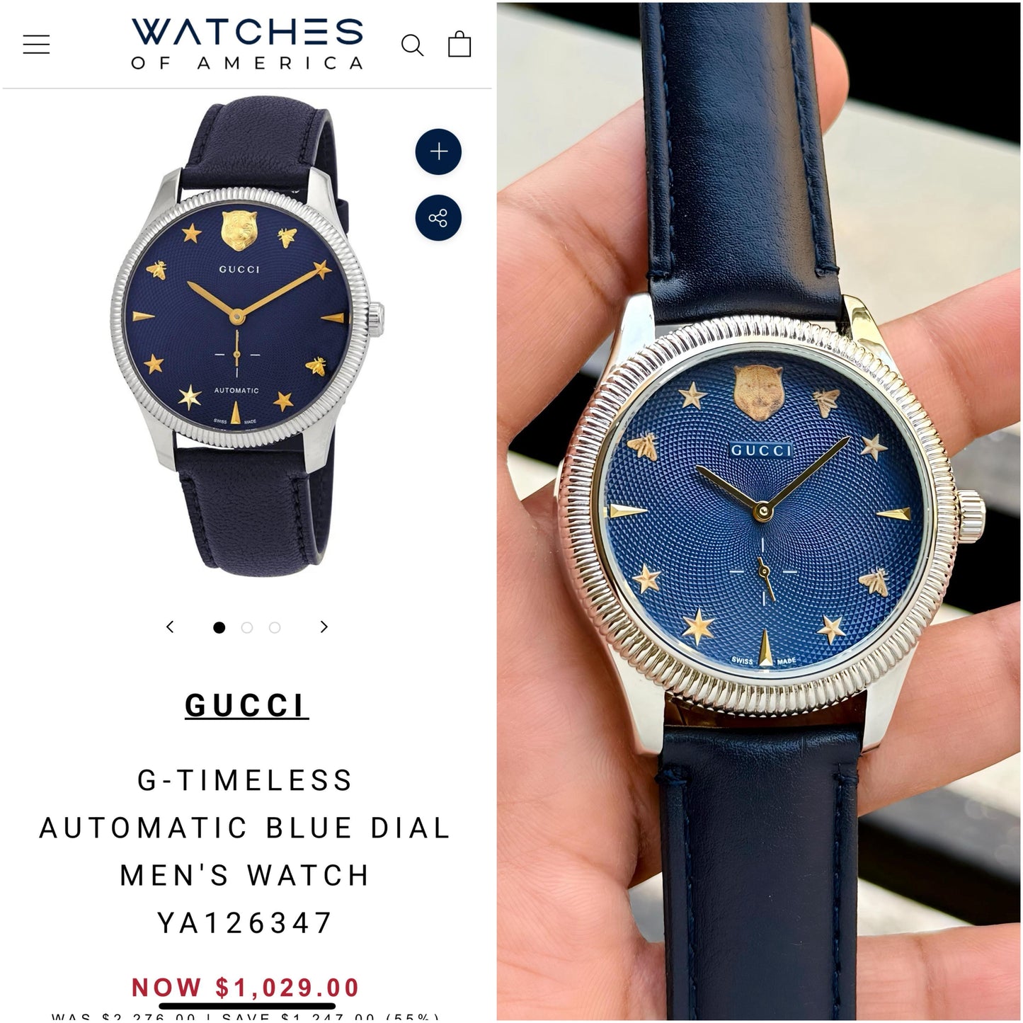 Gucci G-Timeless Original Model Series Now Available