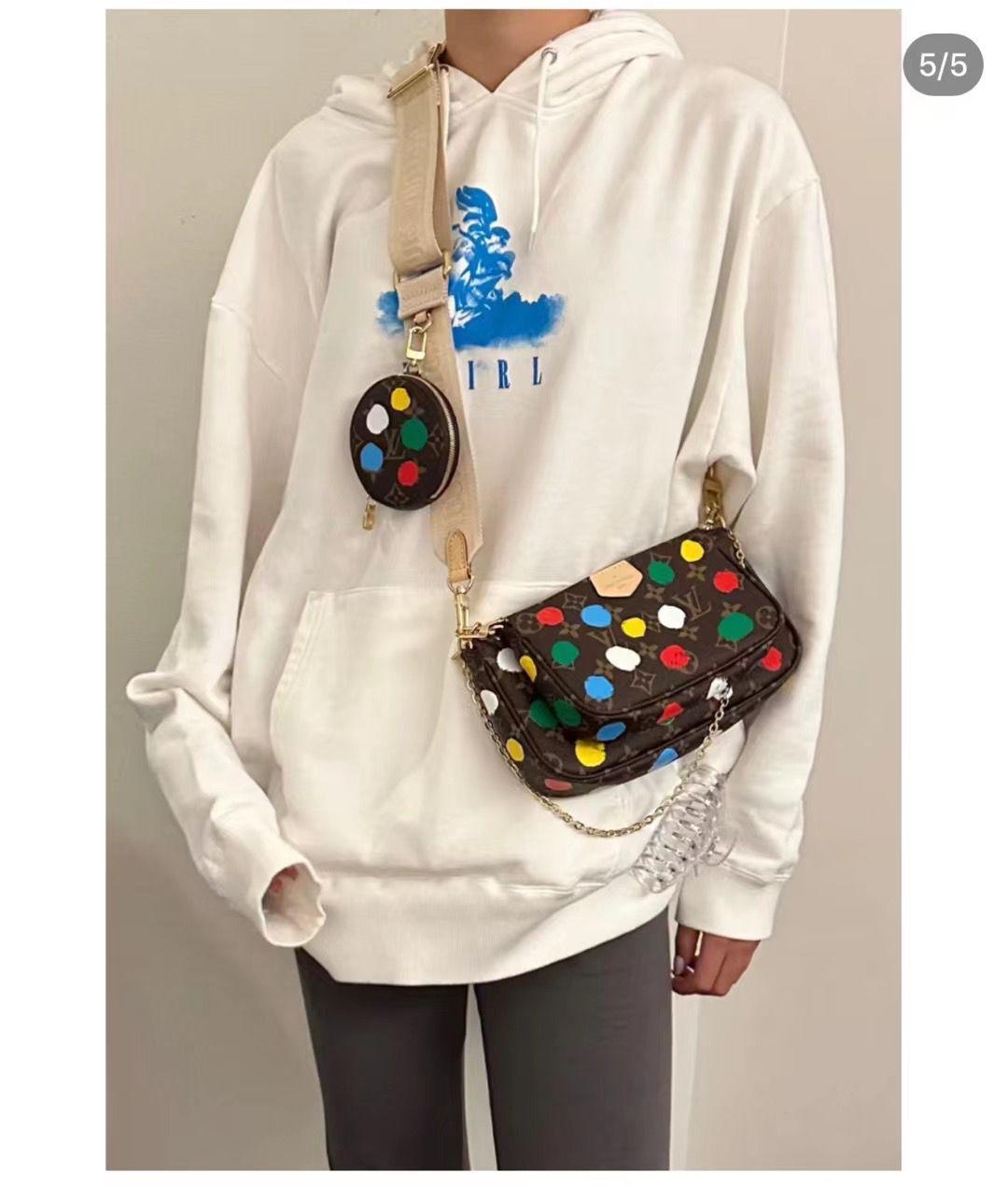 LV x YAYOI KUSAMA Multi Pochette – In Town Edition