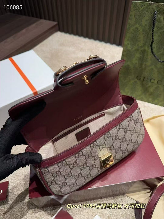 GUCCI HORSEBIT 1955 SMALL TOP HANDLE BAG
