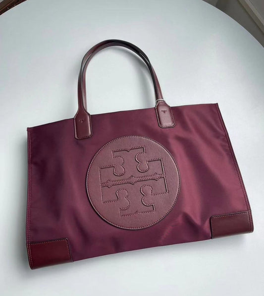 TORY BURCH ELLA NYLON TOTE