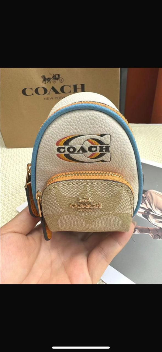 COACH NANO BACKPACK CHARM