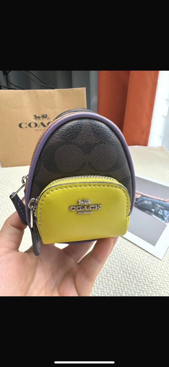 COACH NANO BACKPACK CHARM
