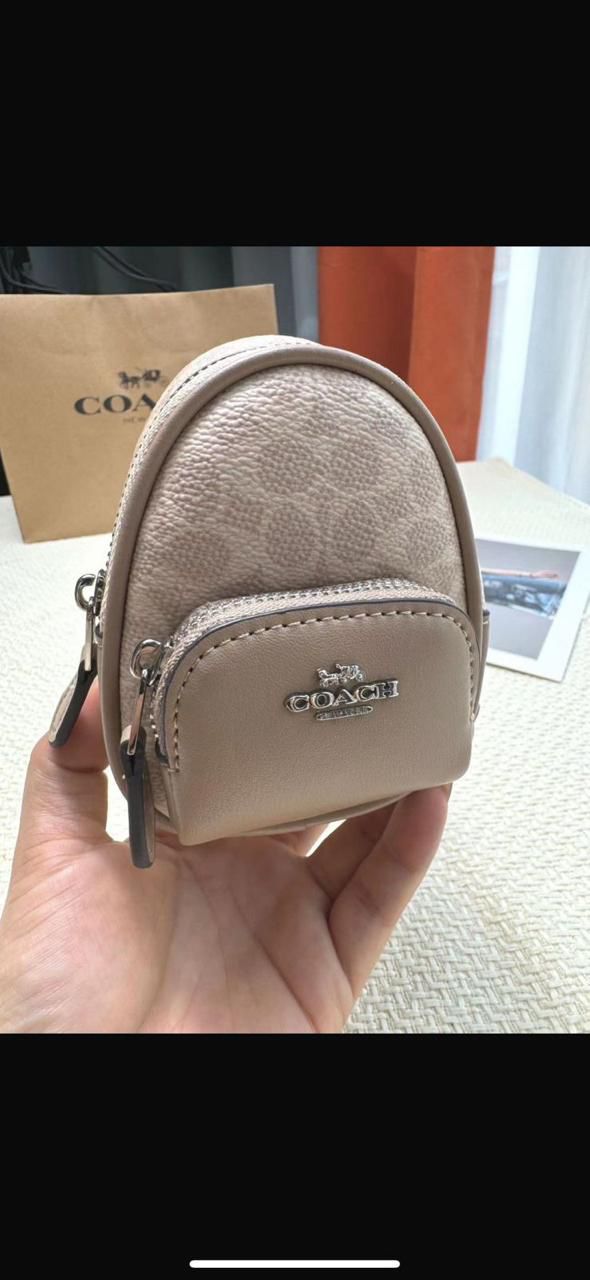 COACH NANO BACKPACK CHARM