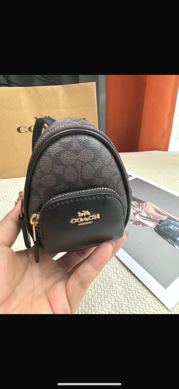 COACH NANO BACKPACK CHARM