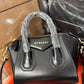 GIVENCHY ANTIGONA LEATHER STRUCTURED HANDBAG