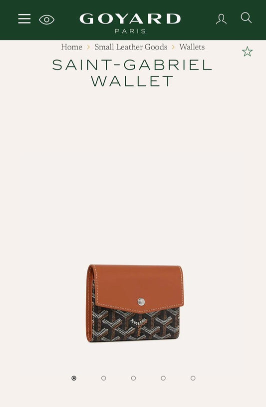 GOYARD | LUXURY EDITION WALLETS