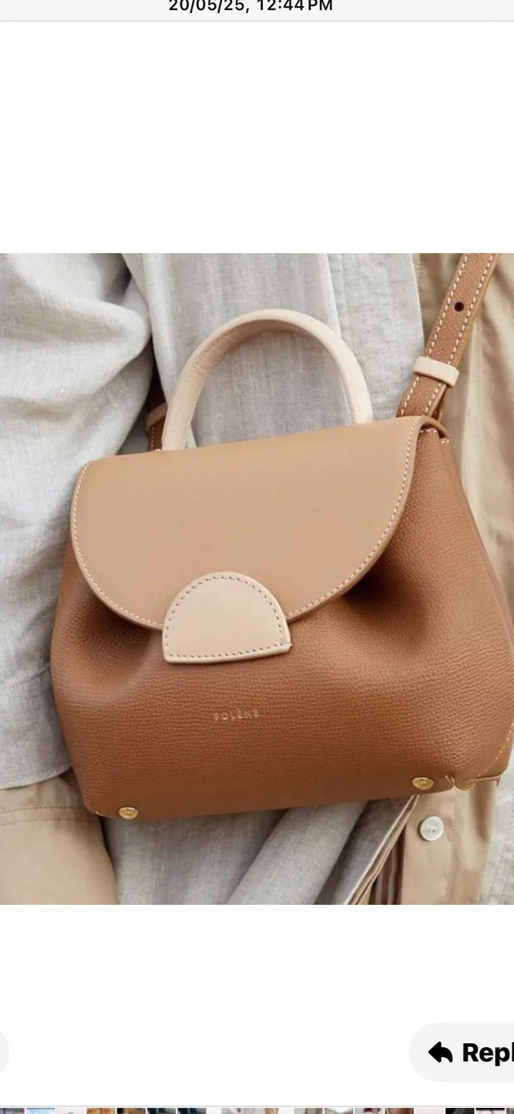 JUAL POLENE NUMERO UNO CROSSBODY BAG