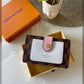 LOUIS JULIETTE BOOK FOLD THREE QUATER SIZE WALLET