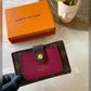LOUIS JULIETTE BOOK FOLD THREE QUATER SIZE WALLET