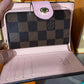 LOUIS JULIETTE BOOK FOLD THREE QUATER SIZE WALLET