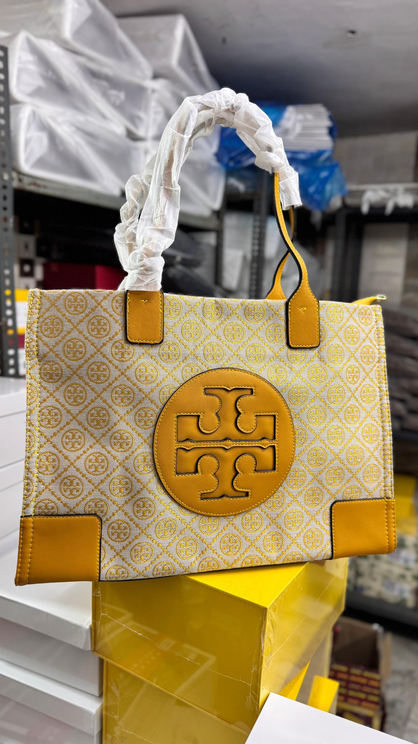 Tory Burch Large Ella Tote Bag