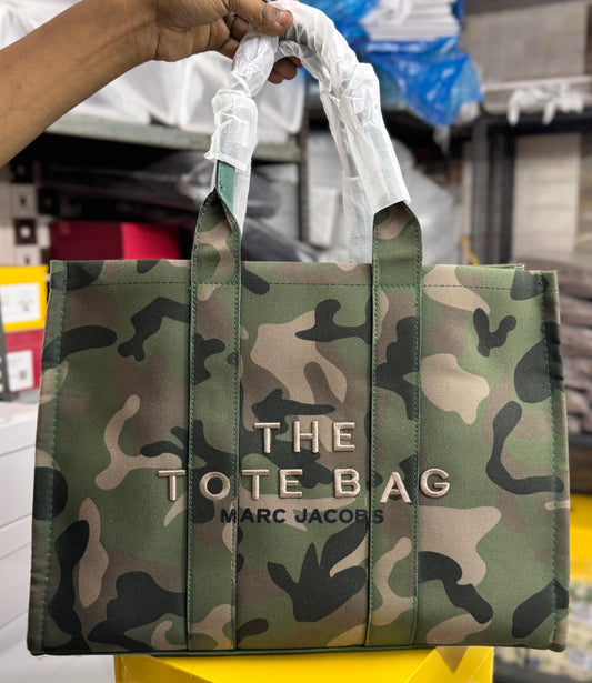 MARC JACOBS PRINTED CANVAS TOTE BAGS