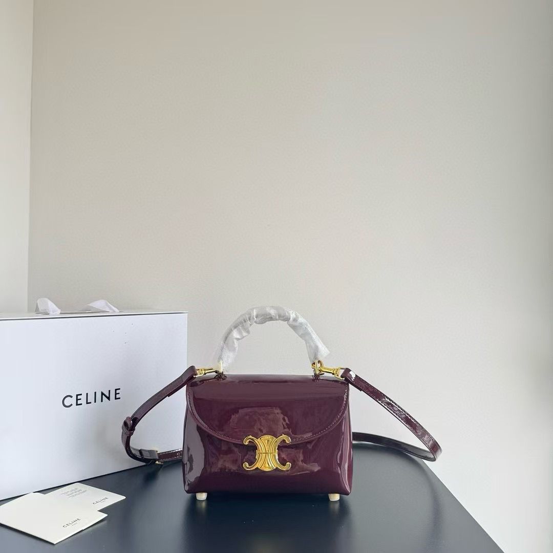 CELINE NINO TOP HANDLE SHOULDER BAG