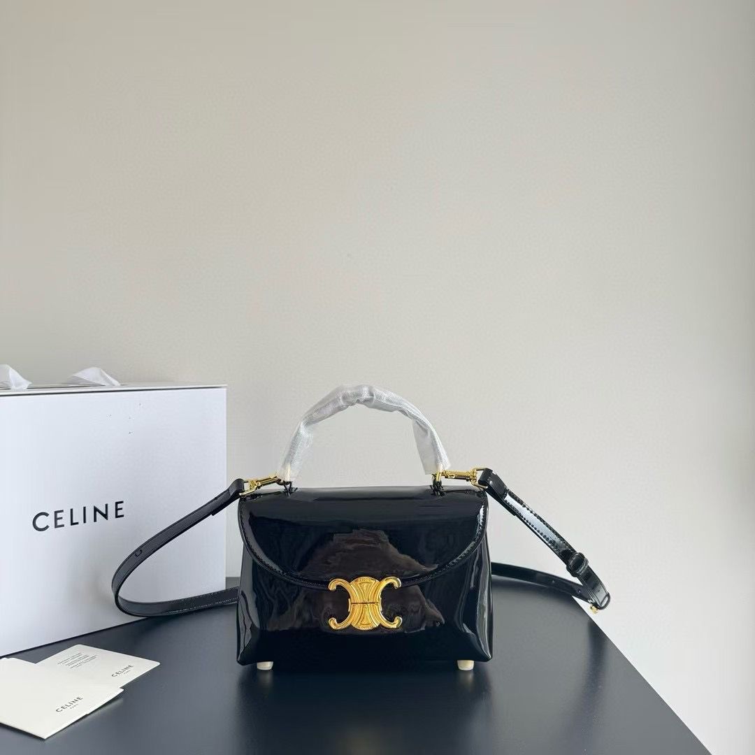 CELINE NINO TOP HANDLE SHOULDER BAG