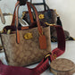 COACH WILLOW SIGNATURE TOTE BAGS