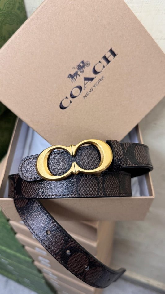 COACH NEW SLEEK BELTS