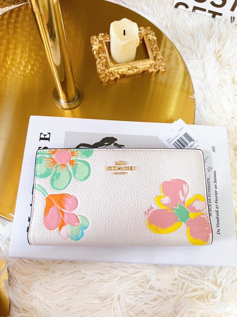 COACH FLORAL WALLET