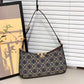 TORY BURCH ELANOR TRIMMED LEATHER SHOULDER BAG