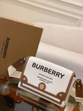 BURBERRY VINTAGE  NOTE CROSSBODY BAG WITH BROAD STRAP